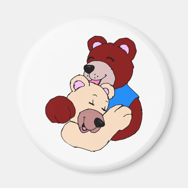 Kramande Björnar Magnet (Framsidan)