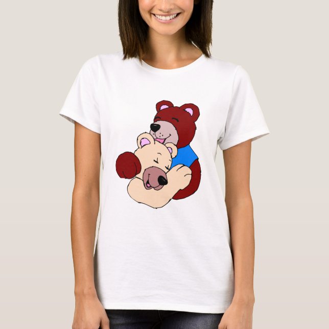 Kramande Björnar T-shirt (Framsida)