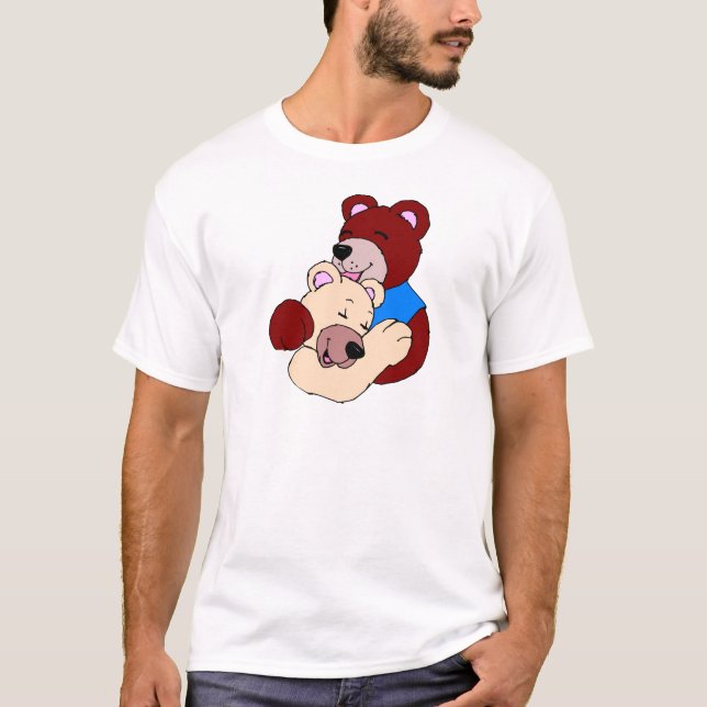 Kramande Björnar T-shirt (Framsida)