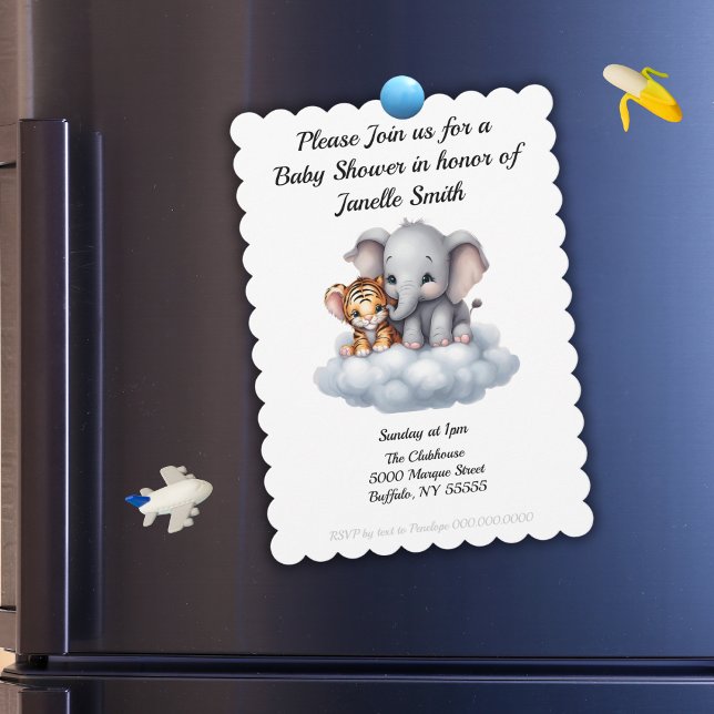 Kramande moln inbjudningar (Skapare uppladdad)