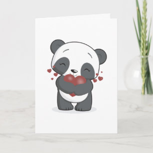 Kramande Panda Grattiskort Kort