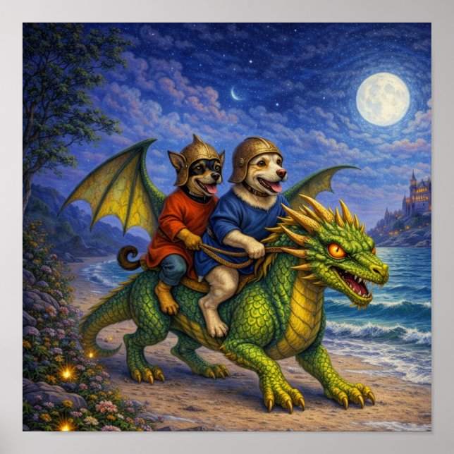 "Kramar, älskar att flyga" Poster (Framsidan)