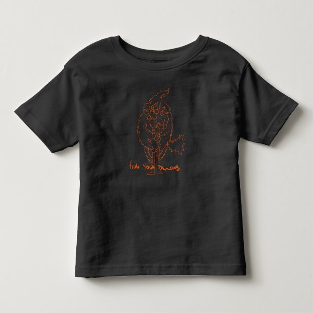 Kramar dina demoner t shirt (Framsida)