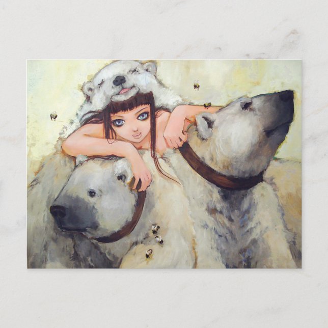 Kramar från en makthungrig postkort vykort (Framsida)