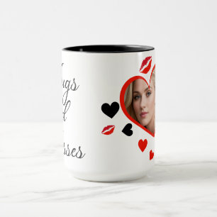 Kramar och pussar mugg