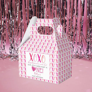 Kramar & Pussar (XOXO) Alla hjärtans dag 1-års föd Presentaskar