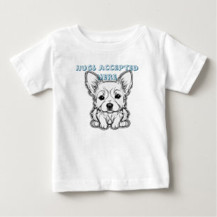 Kramar välkomnas här t shirt