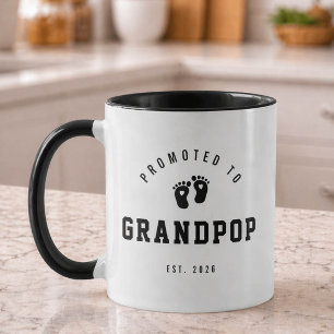 Kramat till Grandpop Mugg Ny farfarpresent