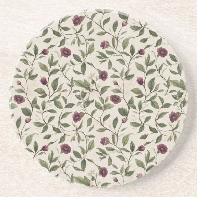 Krämborde blommor underlägg (Framsidan)