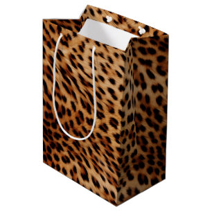 Krämbrun leopardtryck