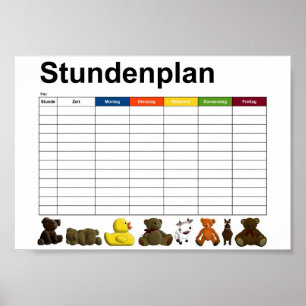 Kramdjur / leksaker poster