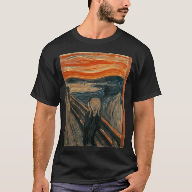 Krämen av Edvard Munch T Shirt (Framsida)
