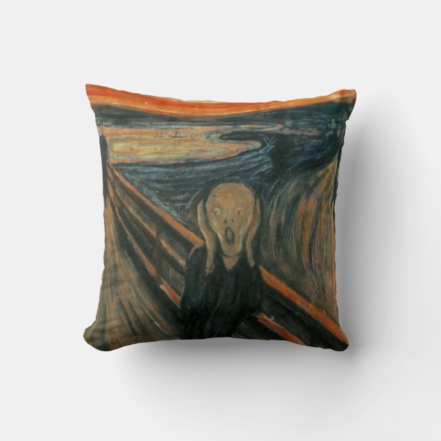 Krämen - Edvard Munch Kudde (Framsida)