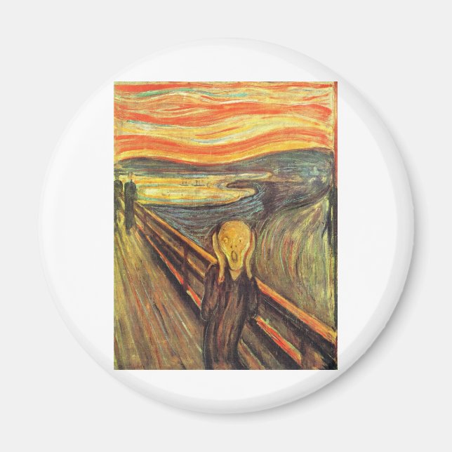 Krämen - Edvard Munch Magnet (Framsidan)