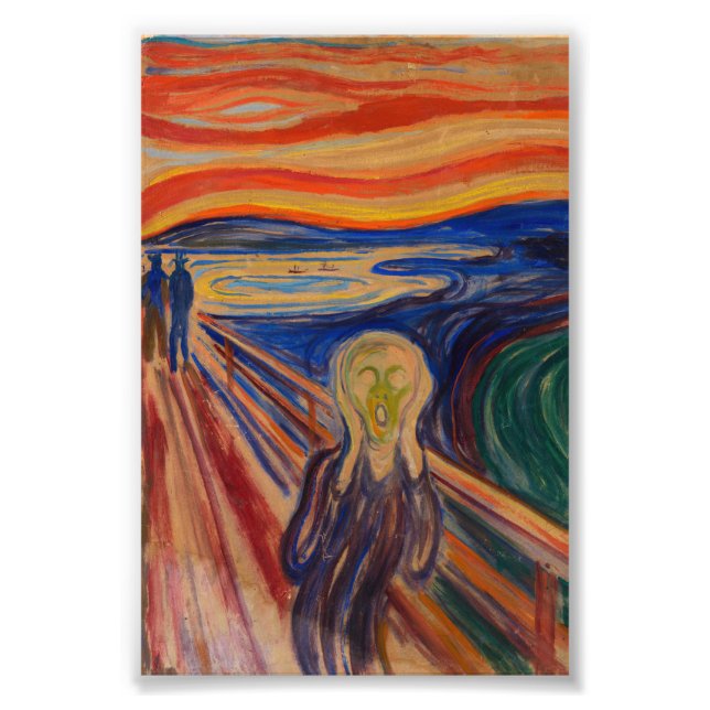 Krämen från Edvard Munch Fototryck (Framsidan)
