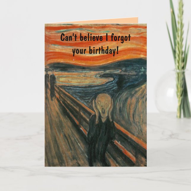 Krämen från Edvard Munch Kort (Framsida)