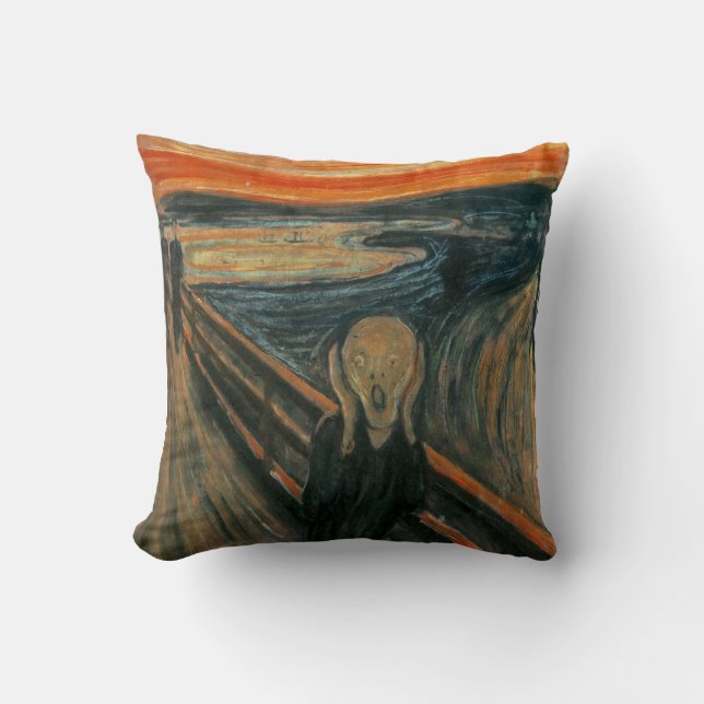 Krämen från Edvard Munch Kudde (Framsida)
