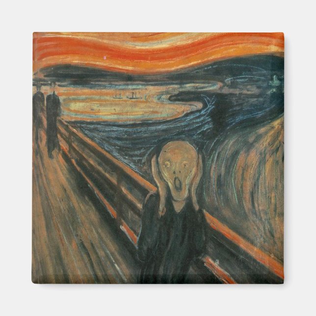 Krämen från Edvard Munch Magnet (Framsidan)
