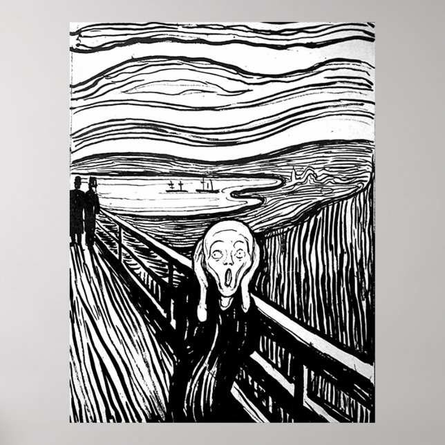Krämen från Edvard Munch Poster (Framsidan)