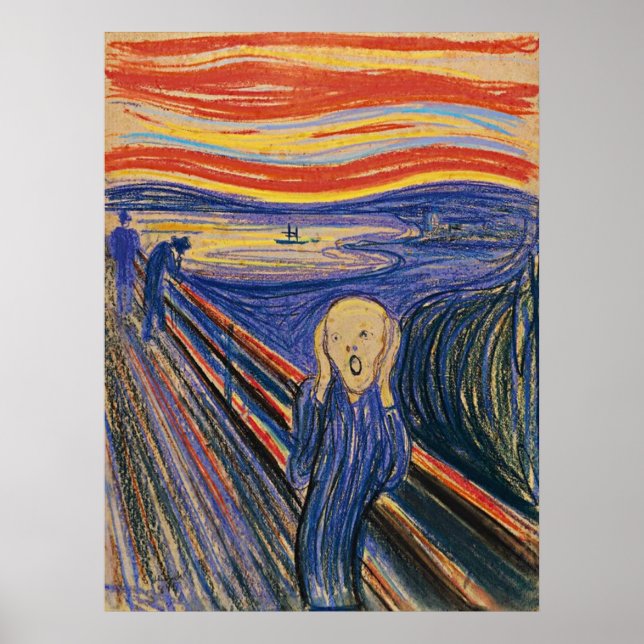 Krämen från Edvard Munch Poster (Framsidan)