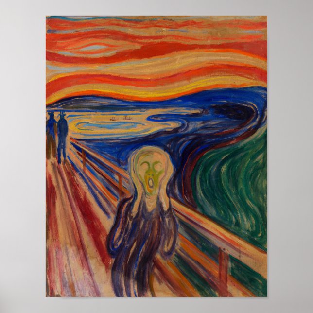 Krämen från Edvard Munch Poster (Framsidan)