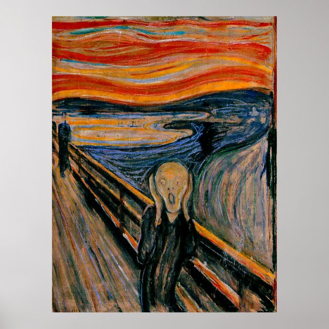 Krämen från Edvard Munch Poster (Framsidan)