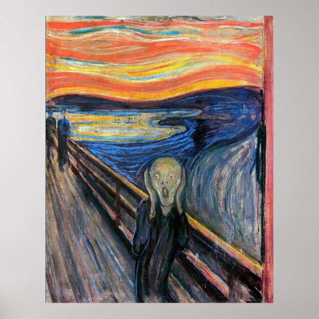Krämen från Edvard Munch Poster (Framsidan)