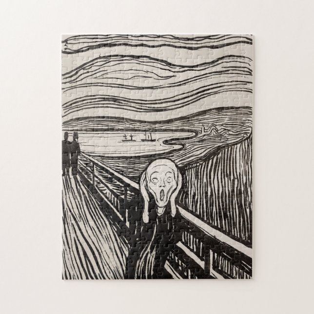 Krämen från Edvard Munch Pussel (Vertikal)