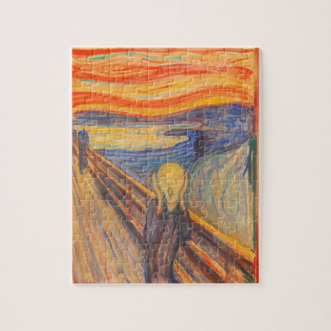 Krämen från Edvard Munch Pussel (Vertikal)