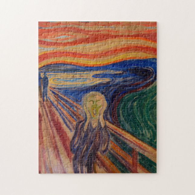 Krämen från Edvard Munch Pussel (Vertikal)