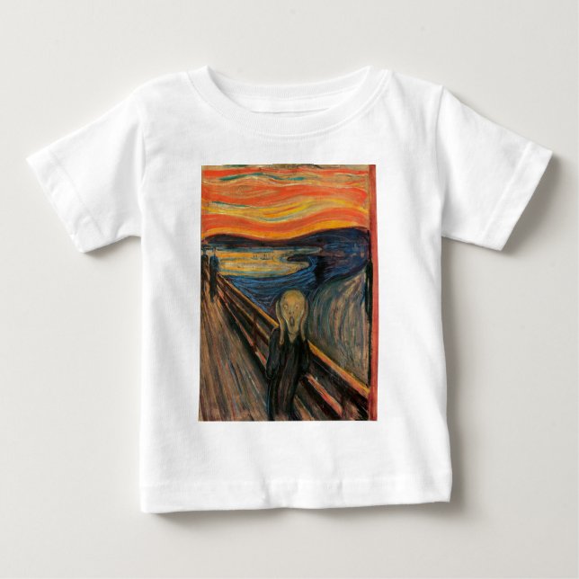 Krämen från Edvard Munch Tee Shirt (Framsida)