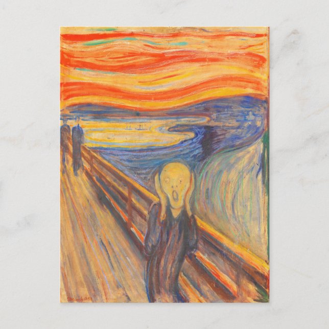 Krämen från Edvard Munch Vykort (Framsida)