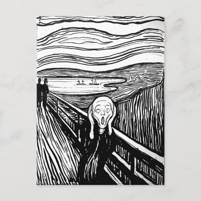Krämen från Edvard Munch Vykort (Framsida)