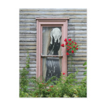 Krämen i ett fönster