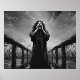 Krämen Reimaged in Black and White | Poster