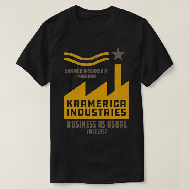 Kramerica Industries Summer Internship Program [di T Shirt (Design framsida)