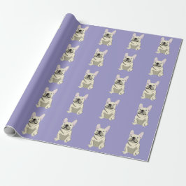 Krämfärgad fransk bulldogg, presentpapper