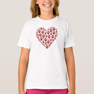 Kramhjärta för ungar t shirt