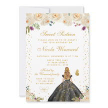 Krämig Blond Hår Prinsessa Sweet Sixteen