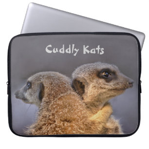 Kramig Katt Bärbar Datorskål Laptop Fodral