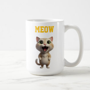 Kramig Kattmugg Kaffemugg