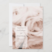 Krämiga mjuka rosor i blush rosa elegant bröllop