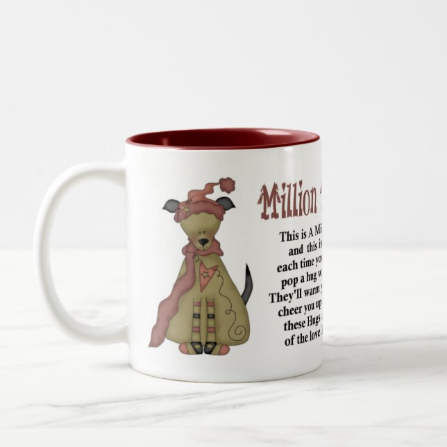 Krammugg Två-Tonad Mugg (Vänster)