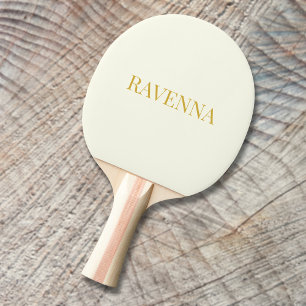Krämp Luxuös Anpassad Seriffer Namn Gåva Till Henn Pingisracket