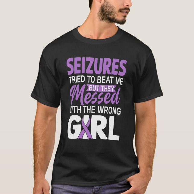 Kramper som har prövats för att behandla epilepsim t shirt (Framsida)
