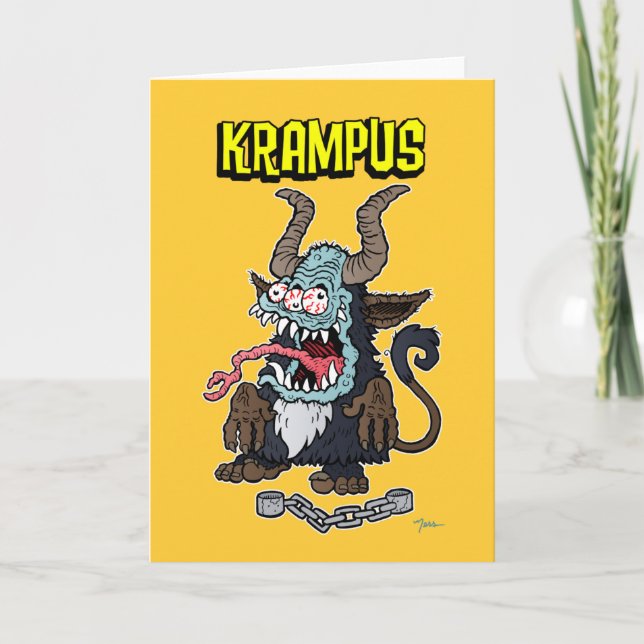 KRAMPUS 00 HELGKORT (Framsida)