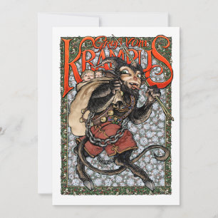 Krampus 2018 Julkort