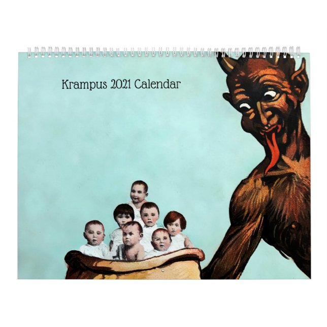 Krampus 2021 kalender (Omslag)