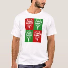 Krampus 4up utslagsplats tee shirt
