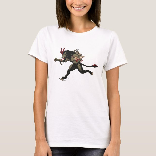 Krampus-Beasten T Shirt (Framsida)